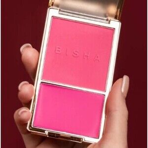 New! Bisha Essential Blush Duo Dubai Colorway - Creme and Powder Set BNIB NWT